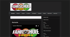 Desktop Screenshot of fahrschule-damian.de