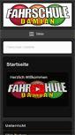 Mobile Screenshot of fahrschule-damian.de